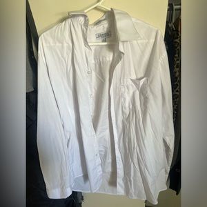 mens white dress shirt